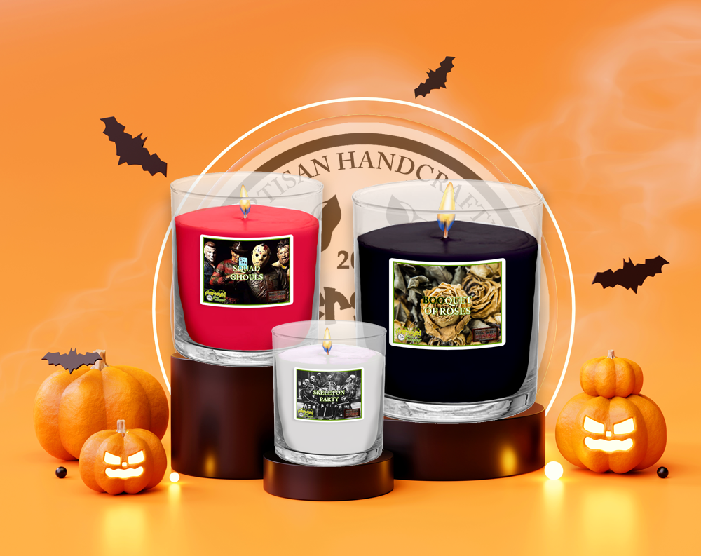 Halloween Hauntings Candle Collection OverSoyed Fine Organic