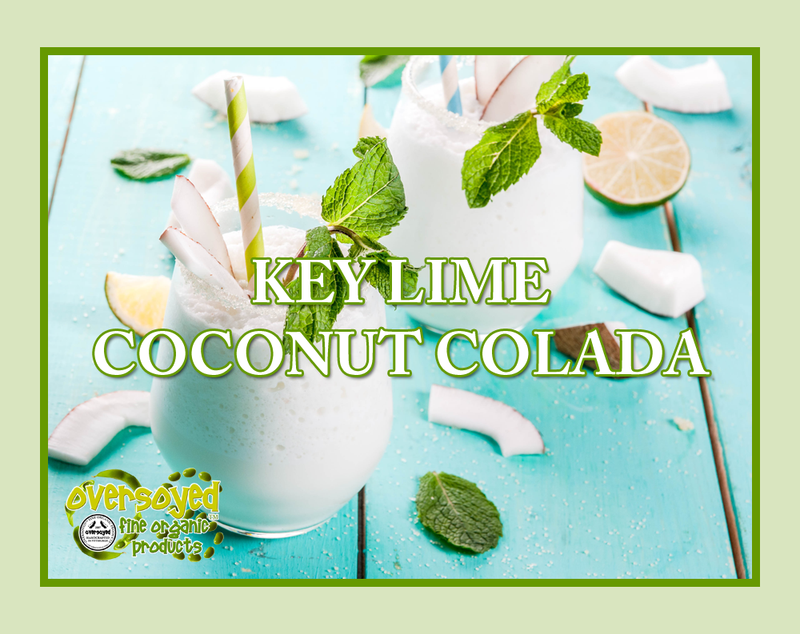 Key Lime Coconut Colada Artisan Handcrafted Whipped Shaving Cream Soap