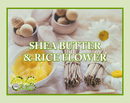 Shea Butter & Rice Flower Artisan Handcrafted Exfoliating Soy Scrub & Facial Cleanser