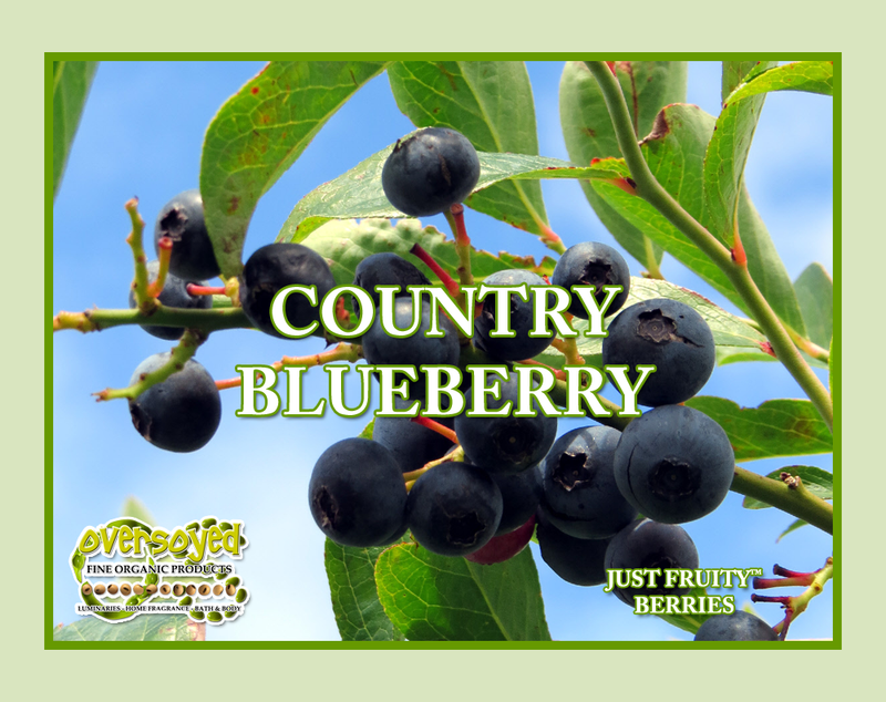 Country Blueberry Artisan Hand Poured Soy Tumbler Candle