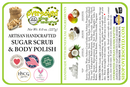 Grated Ginger & Lime Zest Artisan Handcrafted Sugar Scrub & Body Polish