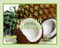 Coconut Pineapple Artisan Handcrafted Natural Organic Eau de Parfum Solid Fragrance Balm
