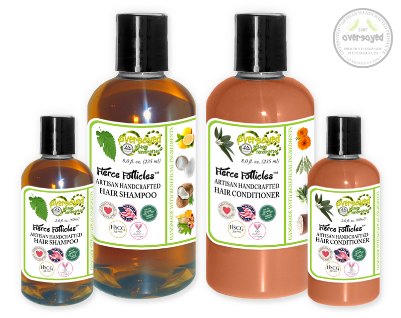 Applewood Smoked Bacon Fierce Follicles™ Artisan Handcrafted Shampoo & Conditioner Hair Care Duo