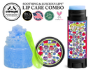 Blazing Blue Raspberry Soothing & Luscious Lips™ Lip Care Combo