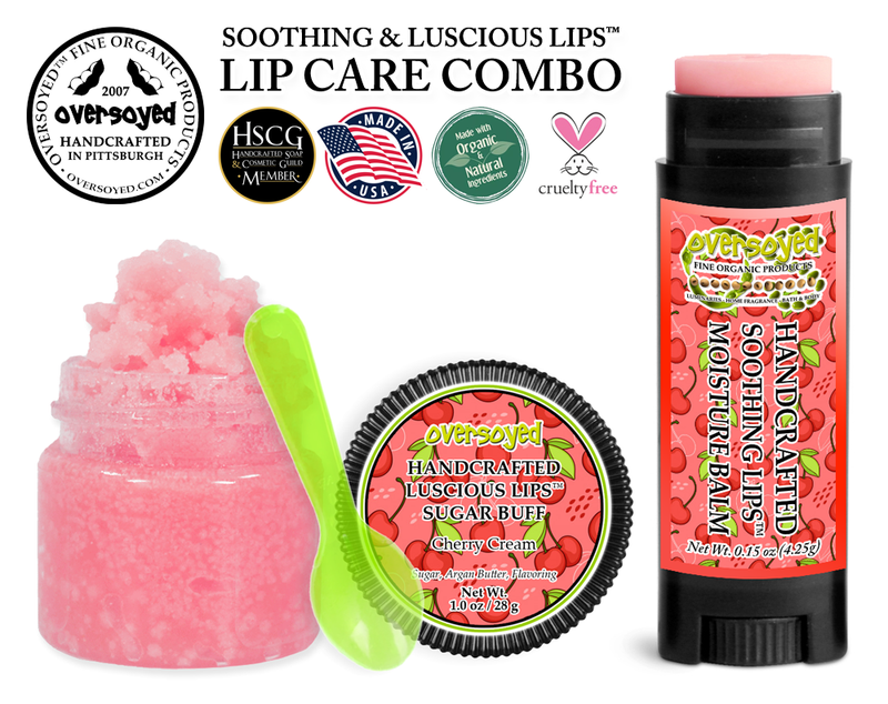 Cherry Cream Soothing & Luscious Lips™ Lip Care Combo