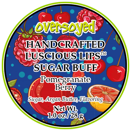 Pomegranate Berry Luscious Lips Sugar Buff™ Flavored Lip Scrub