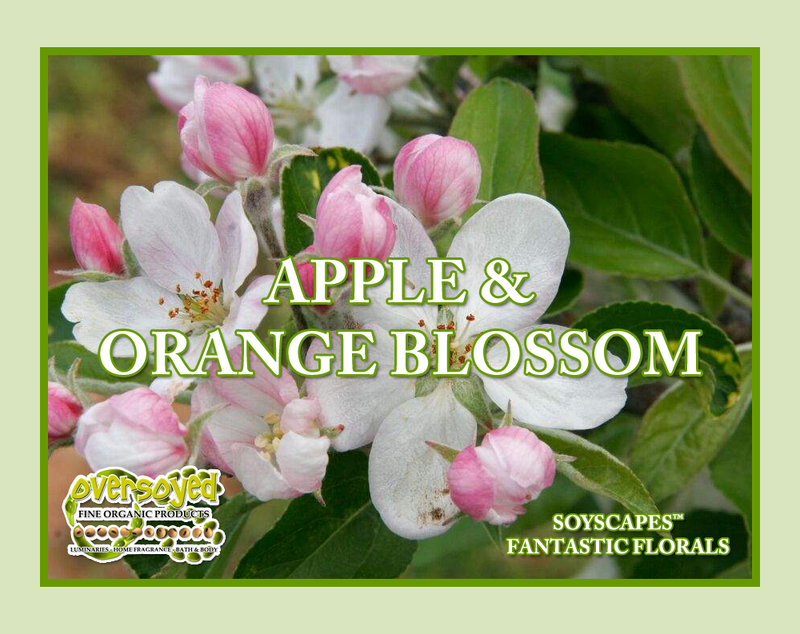 Apple & Orange Blossom Artisan Handcrafted Whipped Shaving Cream Soap