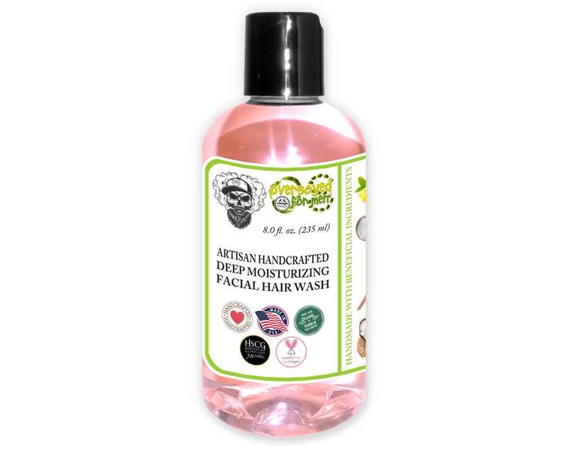 Sweet Strawberry Artisan Handcrafted Facial Hair Wash
