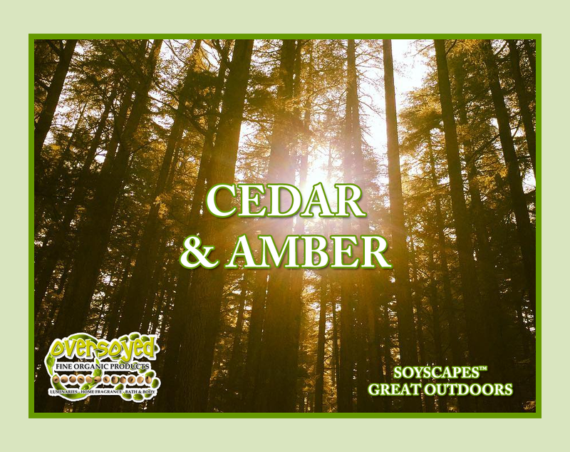 Cedar & Amber Artisan Handcrafted Triple Butter Beauty Bar Soap