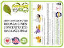 Leafy Eucalyptus & Garden Basil Artisan Handcrafted Room & Linen Concentrated Fragrance Spray