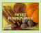 Sweet Pumpkin Spice Artisan Handcrafted Fragrance Warmer & Diffuser Oil Sample