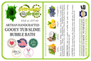 Bursting Blueberry Artisan Handcrafted Gooey Tub Slime™ Bubble Bath