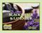 Black Amber & Lavender Artisan Handcrafted Spa Relaxation Bath Salt Soak & Shower Effervescent