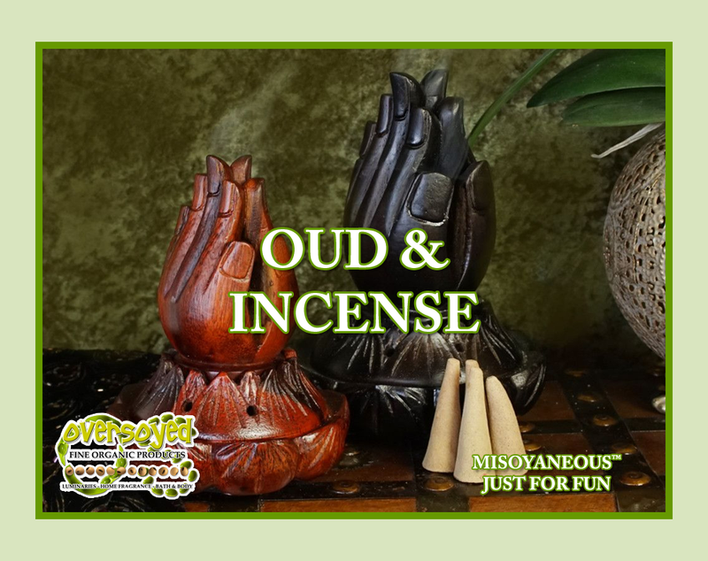 Oud & Incense Artisan Handcrafted Spa Relaxation Bath Salt Soak & Shower Effervescent