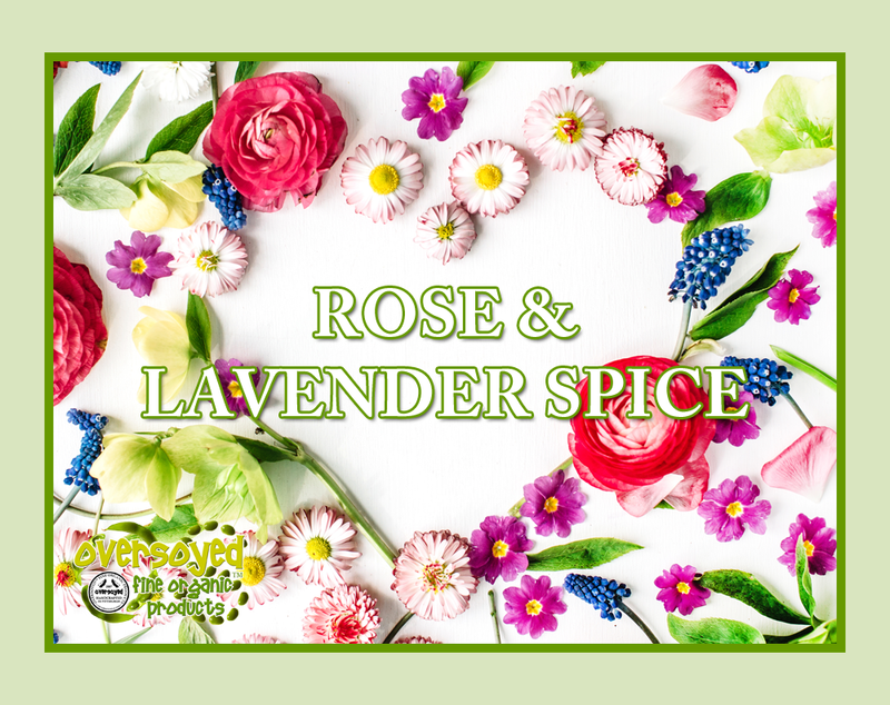 Rose & Lavender Spice Artisan Handcrafted Exfoliating Soy Scrub & Facial Cleanser