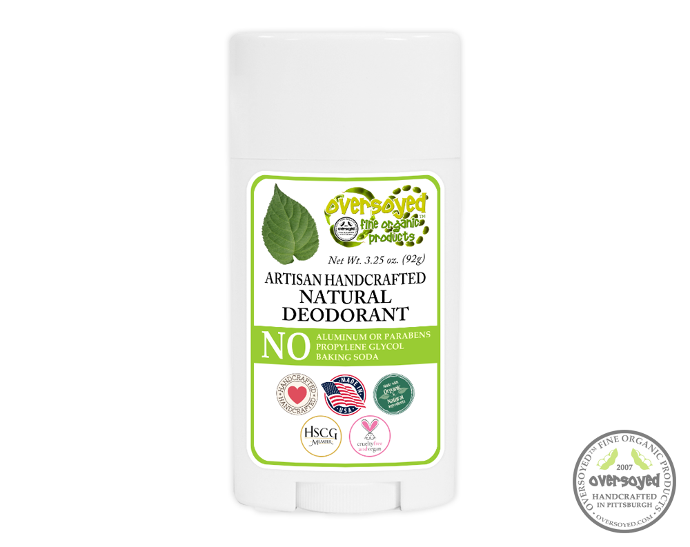 Soda Artisan Handcrafted Natural Deodorant – OverSoyed Fine Products