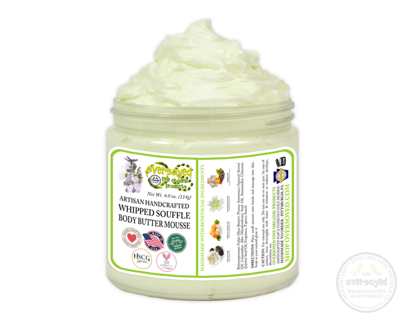 Menthol Balm Artisan Handcrafted Whipped Souffle Body Butter Mousse