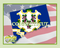 Connecticut The Constitution State Blend Artisan Handcrafted Natural Deodorizing Carpet Refresher