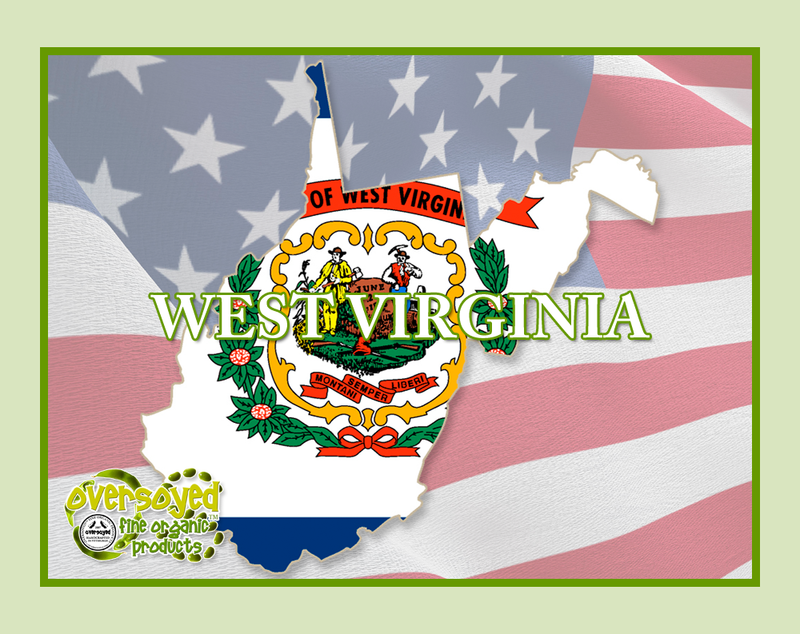 West Virginia The Mountain State Blend Artisan Handcrafted Exfoliating Soy Scrub & Facial Cleanser