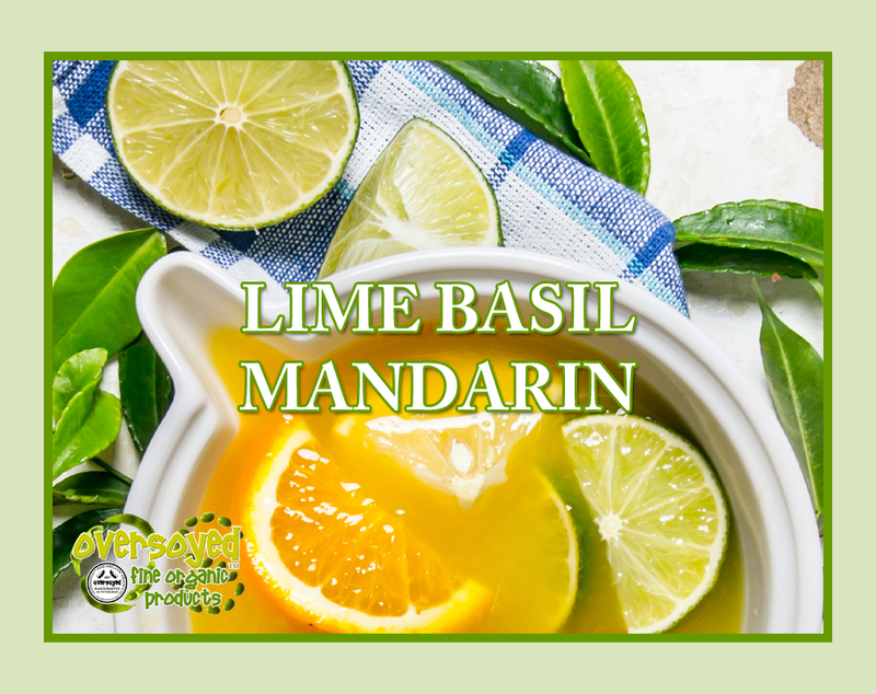 Lime Basil Mandarin Artisan Handcrafted Exfoliating Soy Scrub & Facial Cleanser