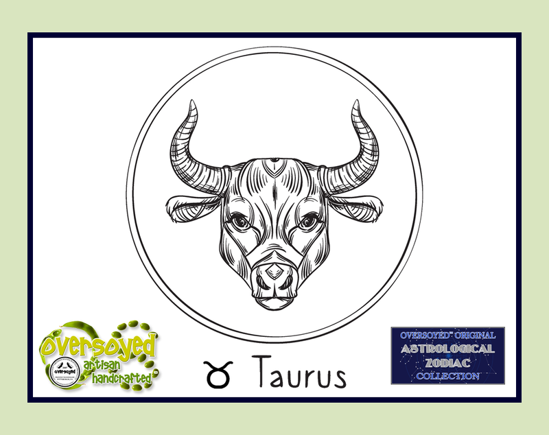 Taurus Zodiac Astrological Sign Artisan Handcrafted Shea & Cocoa Butter In Shower Moisturizer
