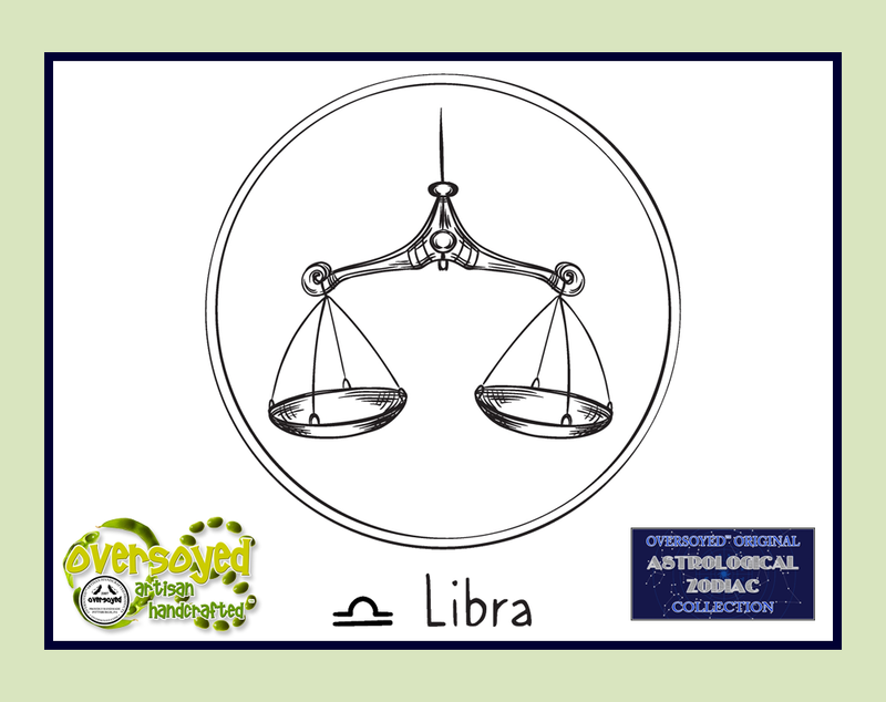 Libra Zodiac Astrological Sign Artisan Handcrafted Fragrance Warmer & Diffuser Oil Sample