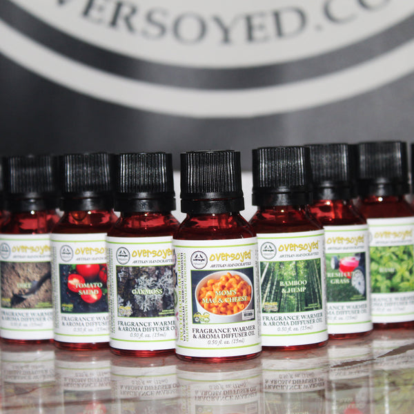 OverSoyed Artisan Handcrafted Products - Fragrance Warmer & Diffuser Oils