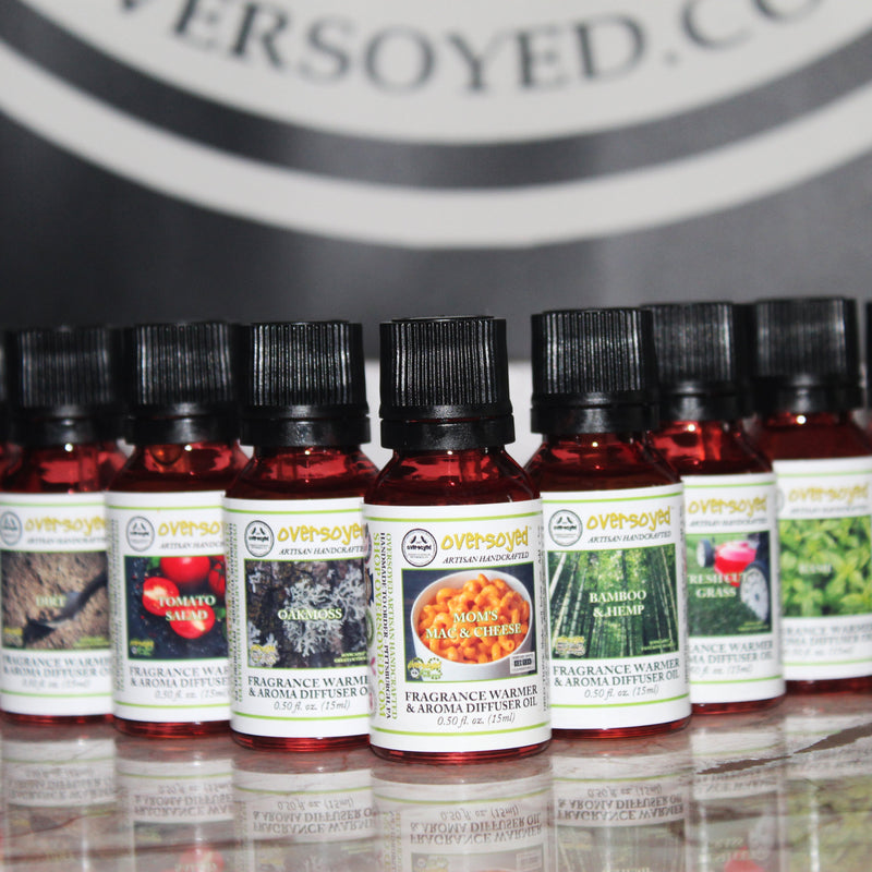 OverSoyed Artisan Handcrafted Products - Fragrance Warmer & Diffuser Oils