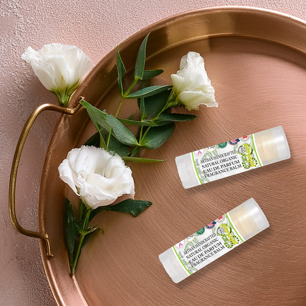 OverSoyed Artisan Handcrafted - Natural Organic Eau de Parfum Solid Fragrance Balm
