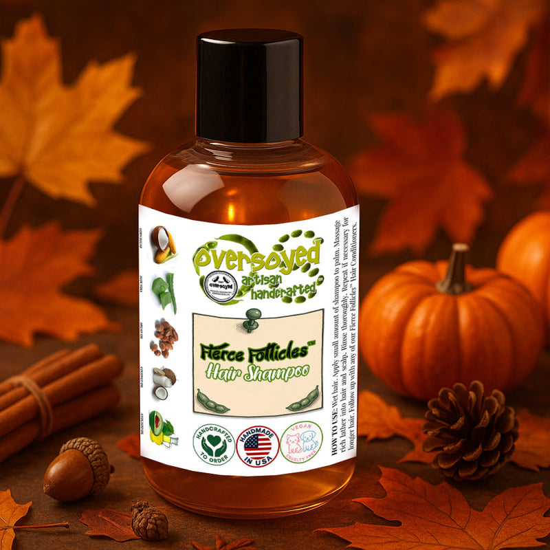 OverSoyed Artisan Handcrafted - Fierce Follicles™ Hair Shampoo