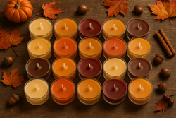 OverSoyed Artisan Handcrafted - Fall Curated Tealight Sampler
