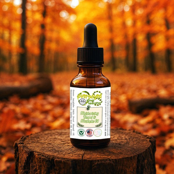 OverSoyed Artisan Handcrafted - Moisturizing Beard & Mustache Oil