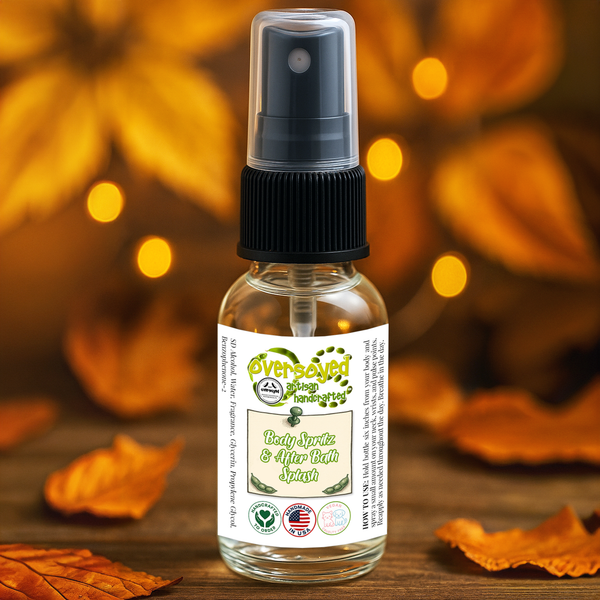 OverSoyed Artisan Handcrafted Products - Body Spritz™ & After Bath Splash Mini Spritzers