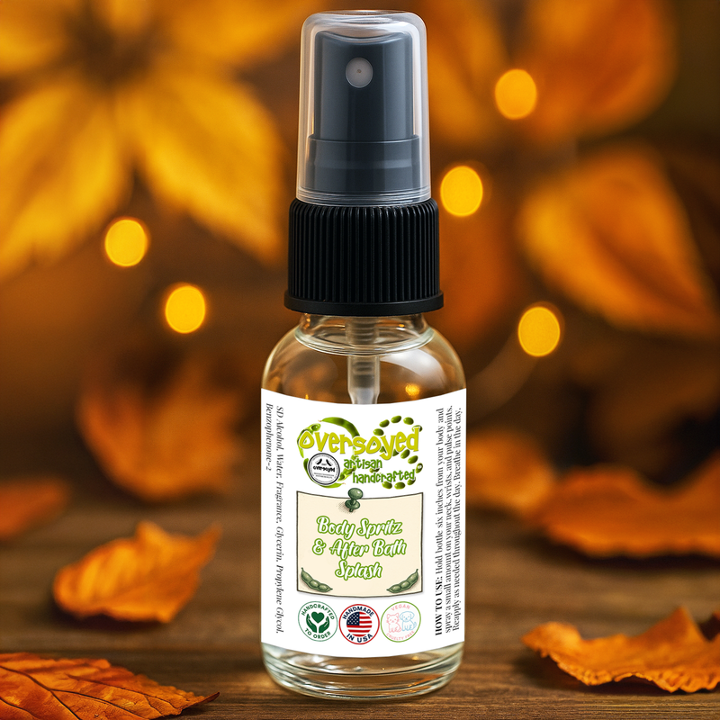 OverSoyed Artisan Handcrafted Products - Body Spritz™ & After Bath Splash Mini Spritzers