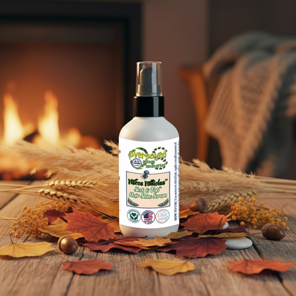 OverSoyed Artisan Handcrafted Fierce Follicles™ Sleek & Fab™ Hair Shine Serum