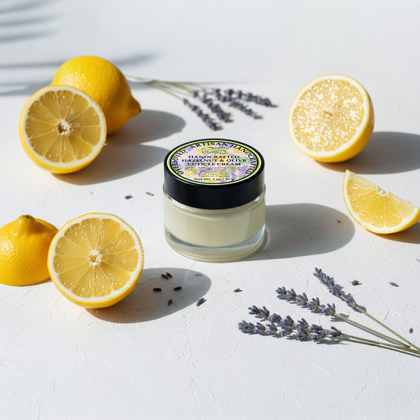 OverSoyed Artisan Handcrafted Hazelnut & Olive Cuticle Cream
