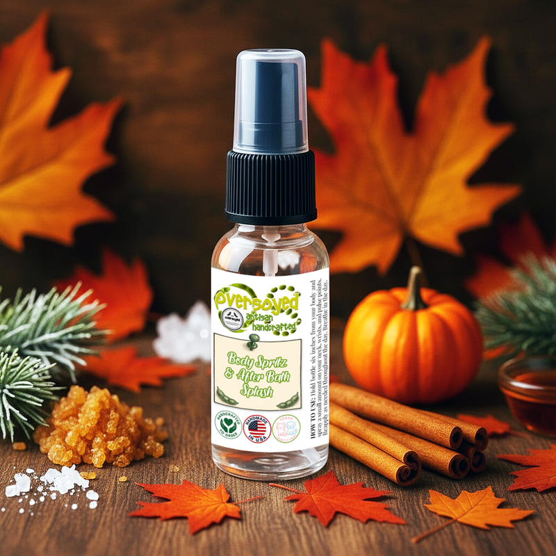OverSoyed Artisan Handcrafted Body Spritz™ & After Bath Splash Mini Spritzers
