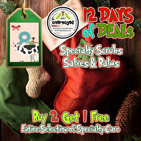 OverSoyed Artisan Handcrafted Specialty Scrubs, Salves, and Balms