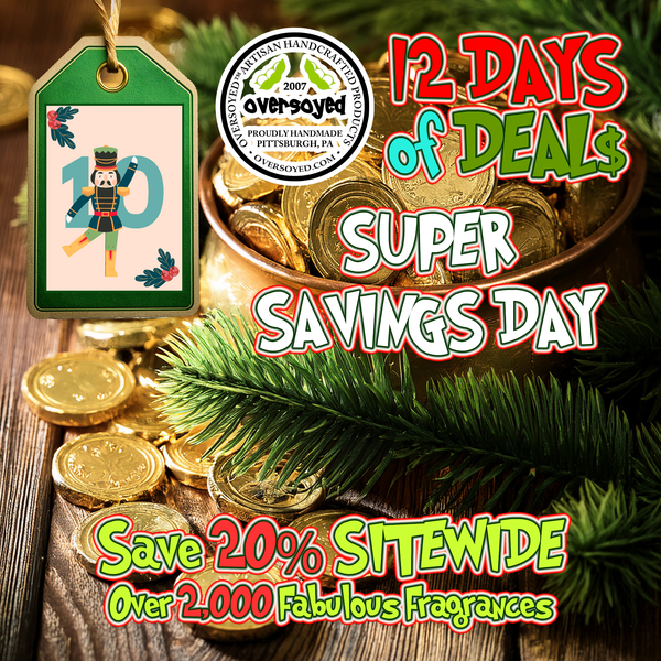 🎁 Day 10: SUPER SAVINGS DAY — 20% Off Sitewide!