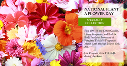 OverSoyed Fine Organic Products - National Plant A Flower Day Collection
