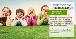 OverSoyed Fine Organic Products - Red Nose Day Collection