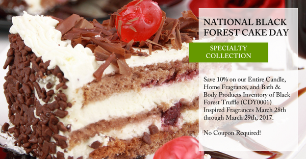 OverSoyed Fine Organic Products - National Black Forest Cake Day Collection