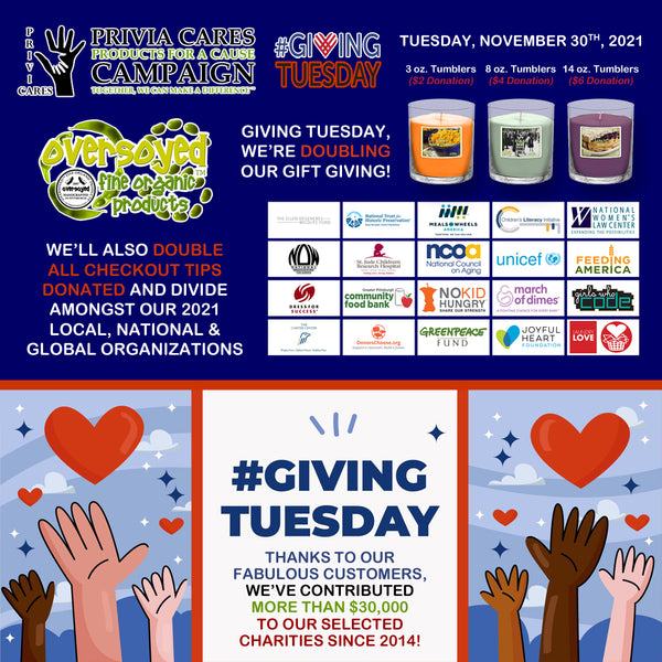 Giving Tuesday 2021 Sale Event - National Deal Week - November 30, 2021