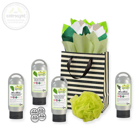 OverSoyed Fine Organic Products - Head-To-Toe Artisan Handcrafted Bath & Beauty Gift Sets