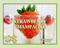 Strawberry Champagne Artisan Hand Poured Soy Tumbler Candle