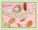 Floral Blossom & Cotton Hand Poured Soy Tumbler Candle