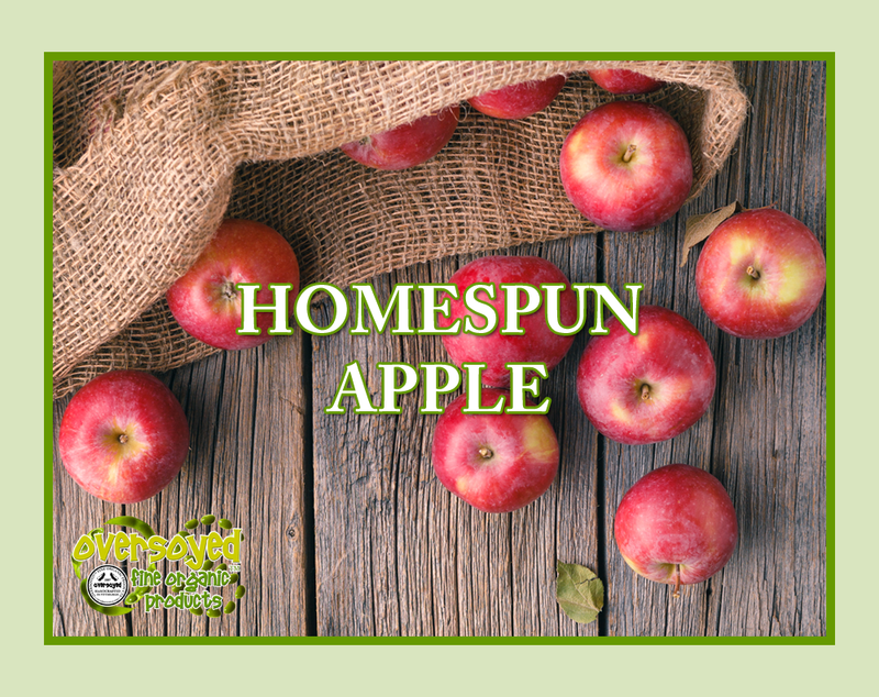 Homespun Apple Artisan Handcrafted Triple Butter Beauty Bar Soap