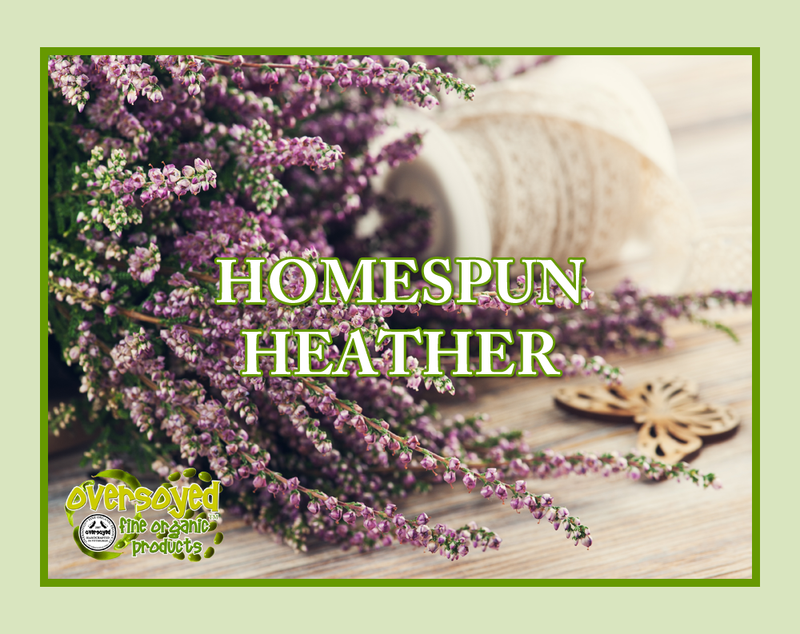 Homespun Heather Shave Buffer Whipped Shave Soap