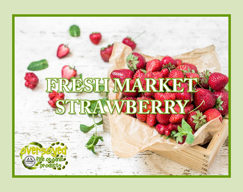 Fresh Market Strawberry Artisan Handcrafted Triple Butter Beauty Bar Soap