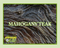 Mahogany Teak Shave Buffer Whipped Shave Soap